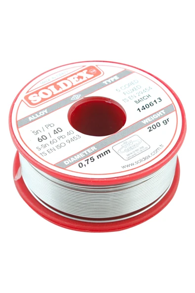 GUMUSONLINE 0,75 MM 200 GR.LEHİM ATMA TELİ ürün görseli 1