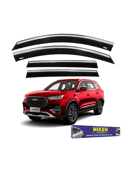 Niken Chery tiggo 8 cam rüzgarlığı kromlu 2018+ ürün görseli 1