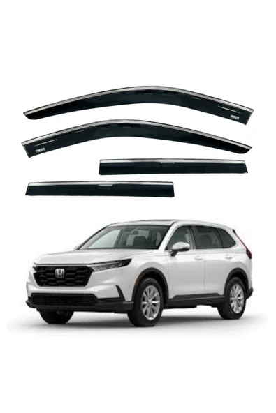 Niken Honda Crv Kromlu Cam Rüzgarlığı 2023+ sonrası uyumlu ürün görseli 1