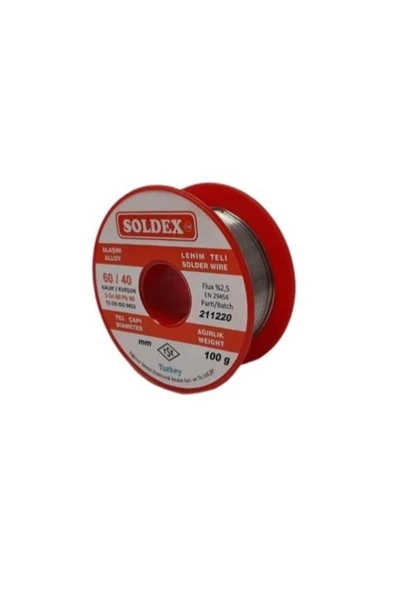 GUMUSONLINE Lehim Teli 100gr 1 mm 60/40 ürün görseli 1