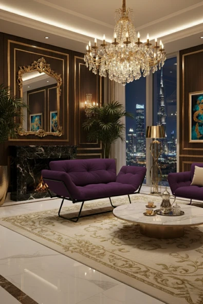AVYNA MONARCHA™ Deluxe İkili Yataklı Koltuk | Mekanizmalı Çekyat | Modern & Prestij Serisi - Tay Tüyü ürün görseli 1