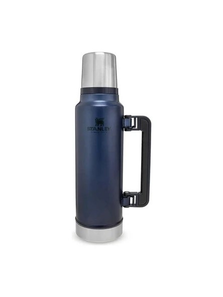 Stanley Klasik Vakumlu Çelik Termos 1.4 LT - Lacivert ürün görseli 1