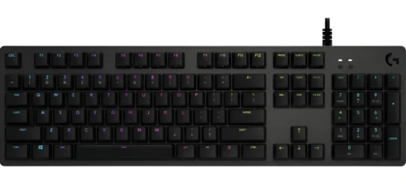 (OUTLET) Logitech G512 Carbon Lightsync GX Brown Switch RGB Mekanik Türkçe Oyuncu Klavyesi ürün görseli 1