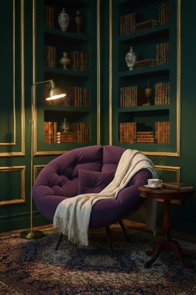 AVYNA Palace Luxury Edition Tekli Koltuk Berjer, TV & Dinlenme Koltuğu | Ergonomik ve Şık Tasarım ürün görseli 1