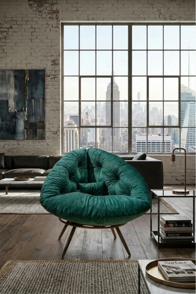 AVYNA VIONEX™ Modern Lounge Berjer Tekli Koltuk | TV Koltuğu ve Relax Sandalyesi ürün görseli 1