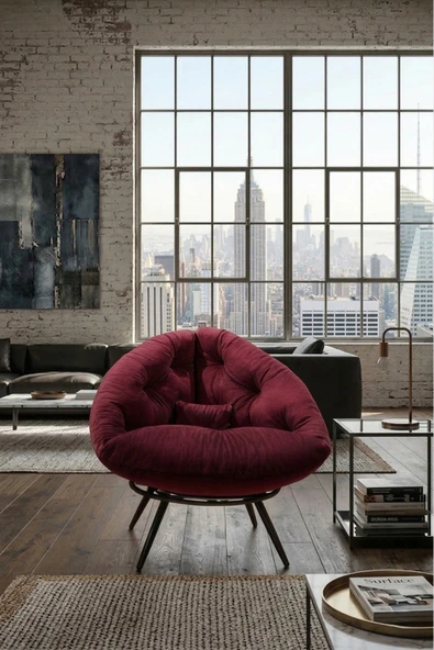 AVYNA VIONEX™ Modern Lounge Berjer Tekli Koltuk | TV Koltuğu ve Relax Sandalyesi ürün görseli 1