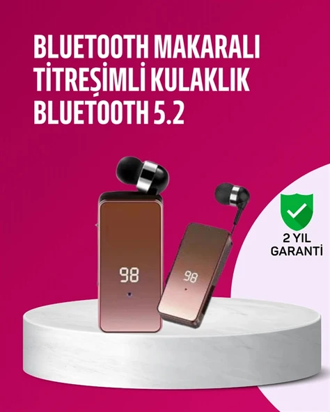 Yaka Klipsli Kablosuz Kulaklık – Eller Serbest Konforuyla Günlük Yaşama Uyum Sağlar ürün görseli 1