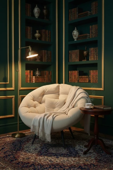 AVYNA Palace Luxury Edition Tekli Koltuk Berjer, TV & Dinlenme Koltuğu | Ergonomik ve Şık Tasarım ürün görseli 1