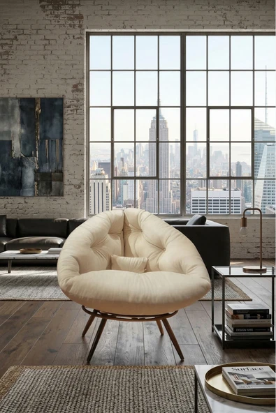 AVYNA VIONEX™ Modern Lounge Berjer Tekli Koltuk | TV Koltuğu ve Relax Sandalyesi ürün görseli 1
