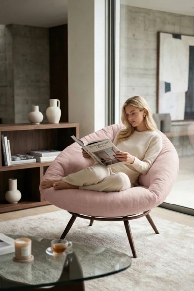 AVYNA Orvella Elite™ Tekli Koltuk, TV & Dinlenme Koltuğu, Premium Berjer - İthal Kumaş ve Dayanıklı Minder ürün görseli 1