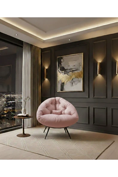 AVYNA ARVION™ Exclusive Lounge Tekli Koltuk Berjer | TV & Dinlenme Koltuğu | Yastıklı & Minderli ürün görseli 1