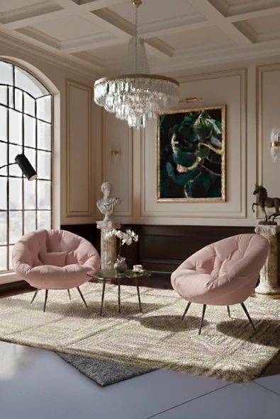 AVYNA ASTORIA™ Prestige 2'li Premium Tekli Koltuk Berjer Set – Modern Luxury Lounge Koleksiyonu ürün görseli 1