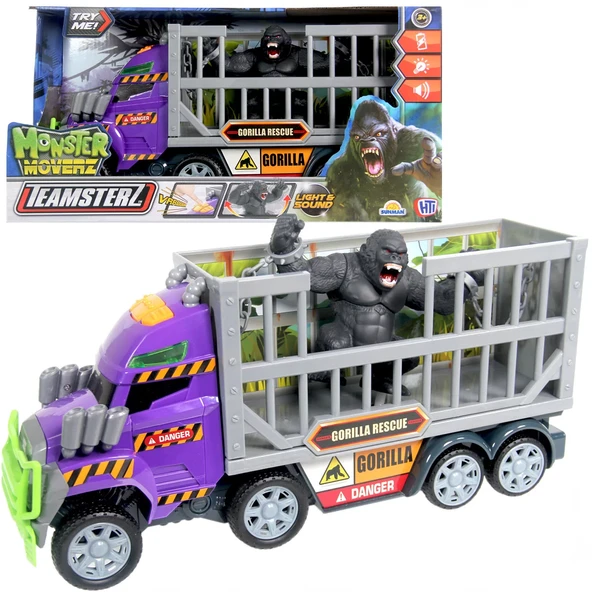 Teamsterz Monster Moverz Goril Kurtarma Oyun Seti ürün görseli 1