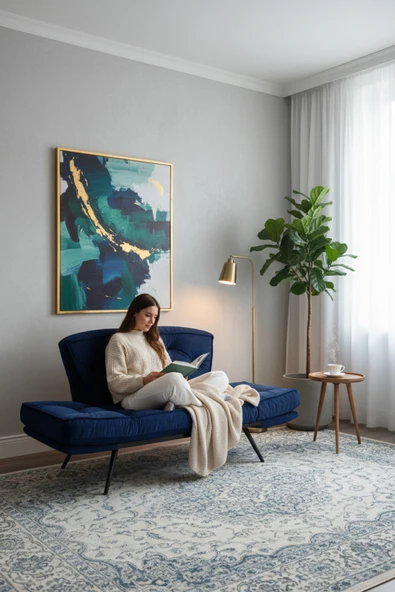 AVYNA Luxury Home Milano Series | Katlanır Yataklı İkili Kanepe | Mekanizmalı Modern Çekyat Koltuk ürün görseli 1