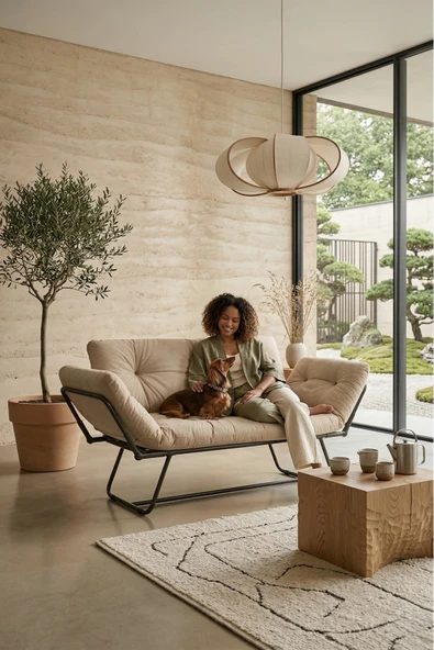 AVYNA NOVAREL™ Infinity Comfort İkili Kanepe | Elite Mekanizmalı Yataklı Koltuk ürün görseli 1
