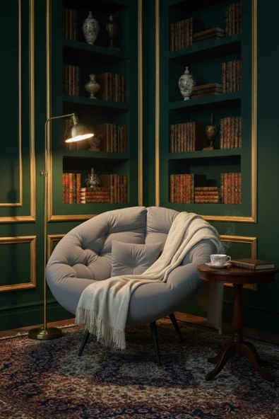 AVYNA Palace Luxury Edition Tekli Koltuk Berjer, TV & Dinlenme Koltuğu | Ergonomik ve Şık Tasarım ürün görseli 1