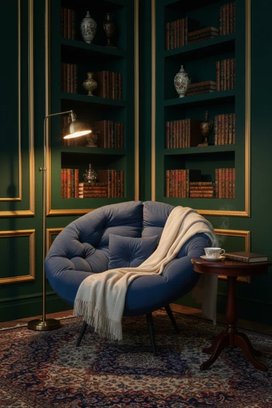AVYNA Palace Luxury Edition Tekli Koltuk Berjer, TV & Dinlenme Koltuğu | Ergonomik ve Şık Tasarım ürün görseli 1