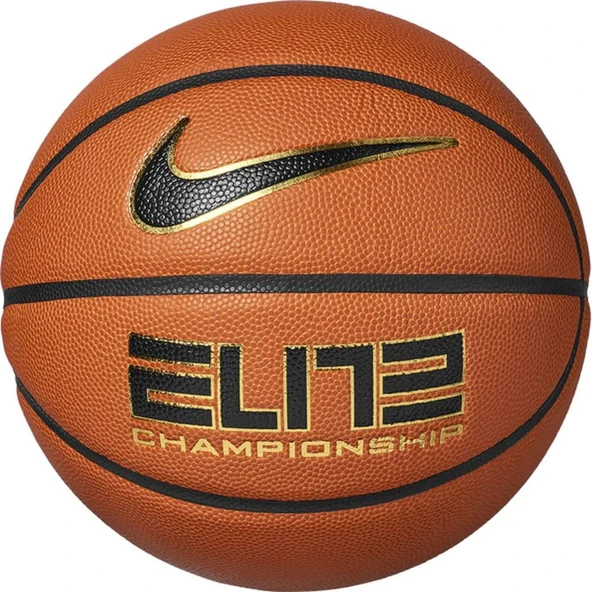 Nike Elite Championship 8P 2.0 Unisex Turuncu Basketbol Topu N.100.9913.891.07 ürün görseli 1