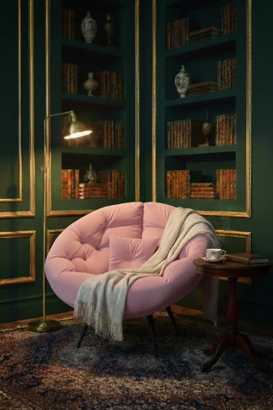 AVYNA Palace Luxury Edition Tekli Koltuk Berjer, TV & Dinlenme Koltuğu | Ergonomik ve Şık Tasarım ürün görseli 1