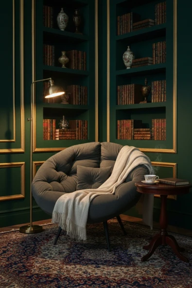 AVYNA Palace Luxury Edition Tekli Koltuk Berjer, TV & Dinlenme Koltuğu | Ergonomik ve Şık Tasarım ürün görseli 1