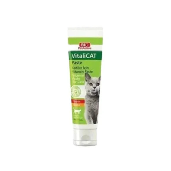 Bio PetActive Vitalicat Kediler İçin Vitamin Macunu 100 ml ürün görseli 1