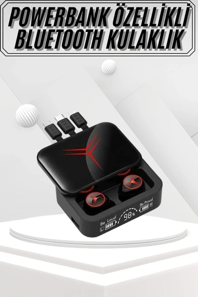 Kablosuz Bluetooth Kulaklık Özellikli Göstergeli Hd Mikrofon ürün görseli 1