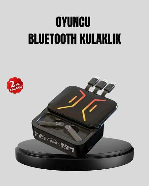 3’Ü 1 Arada Kablolu Kablosuz Bluetooth 5.3 Kulaklık ürün görseli 1