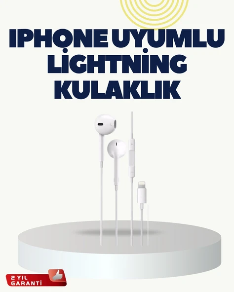 Ergonomik Tasarımlı Stereo Ses Performanslı Kablolu Kulaklık ürün görseli 1