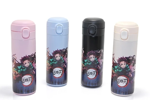 Anime Baskılı Termos Alk386 ürün görseli 1