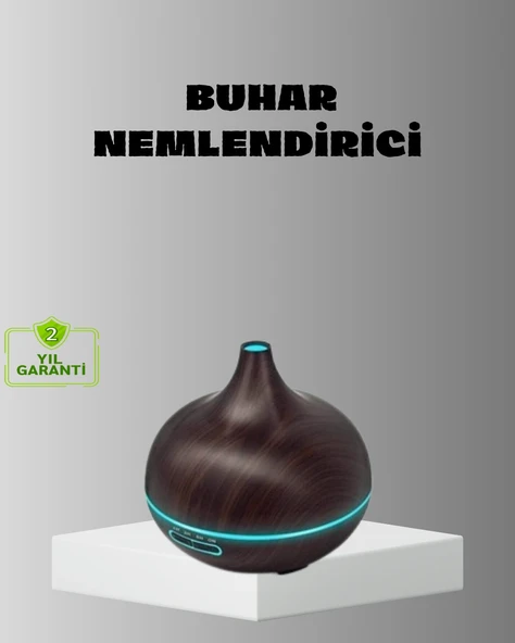Aromaterapi Difüzörü 550 Ml Ultrasonik Nemlendirici Otomatik Kapanma Özellikli ürün görseli 1