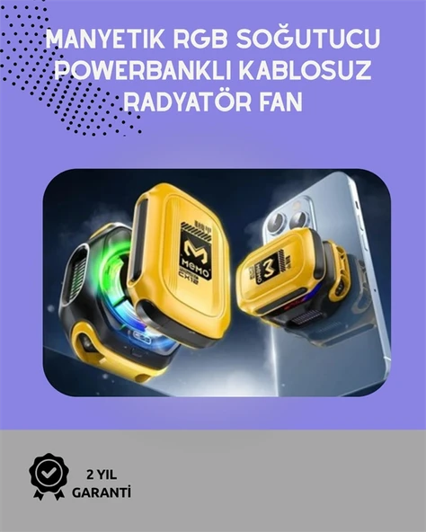 Sessiz Çalışan Yarı İletken Telefon Soğutucu | İos Android Uyumlu | 10W Güç ürün görseli 1