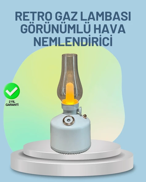 Renkli Led Işıklı Lambası Aroma Mist Maker ürün görseli 1