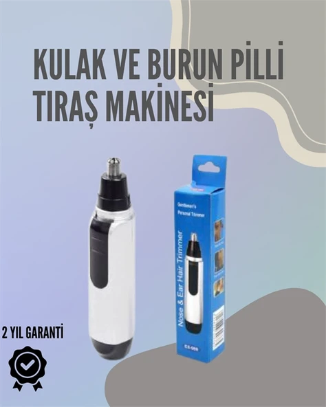 Hassas 3D Bıçaklı Kulak Burun Tıraş Makinesi ürün görseli 1
