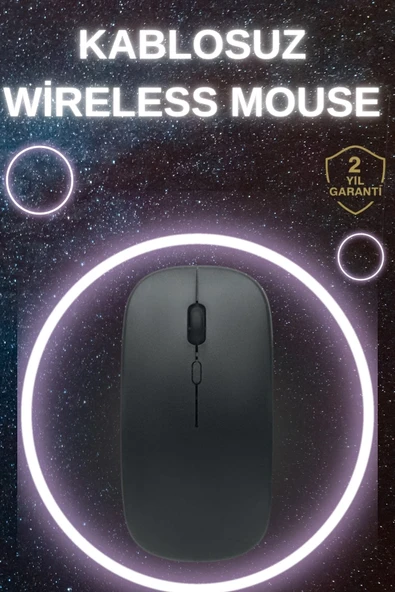 Profesyonel Mouse Wireless Faresi Bluetooth Bağlantılı ürün görseli 1