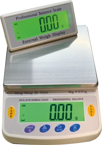 Diamond Dijital Göstergeli Çift Ekran Hassas Terazi Nvz-1978 (3 Kg-0.01) ürün görseli 1