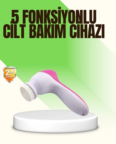 5 İn 1 Elektrikli Yüz Temizleme Masaj ürün görseli 1