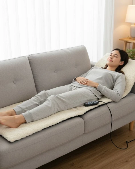 Full Body Masaj Minderi Isı Titreşim Destekli ürün görseli 1