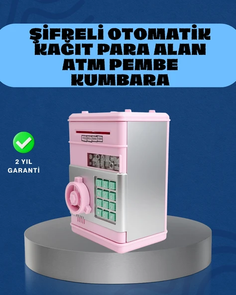 Şifreli Elektronik Biriktirme Kumbarası Büyük Kapasiteli ürün görseli 1
