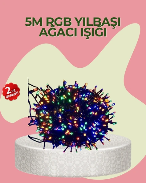8 Modlu Led Işık Zinciri İç Mekan Dekoratif Aydınlatma ürün görseli 1
