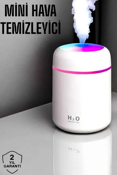 Hava Nemlendirici Ultrasonik Mini Hava Temizleyici Aromaterapi ürün görseli 1