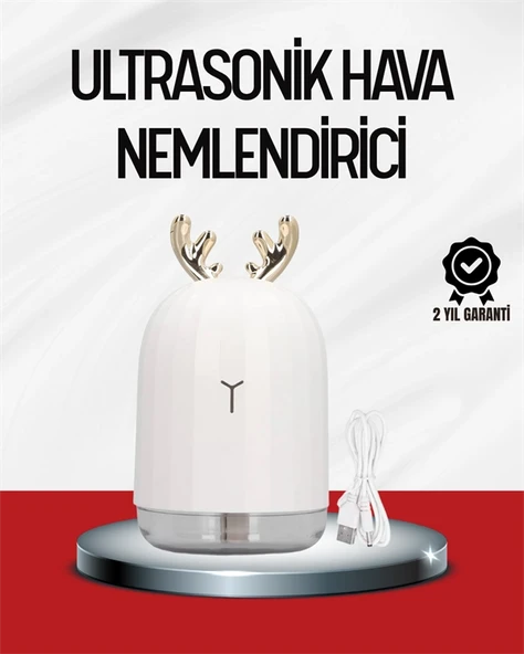 El Tipi Usb Mini Soğuk Mist Nemlendirici 220 Ml Tank ürün görseli 1