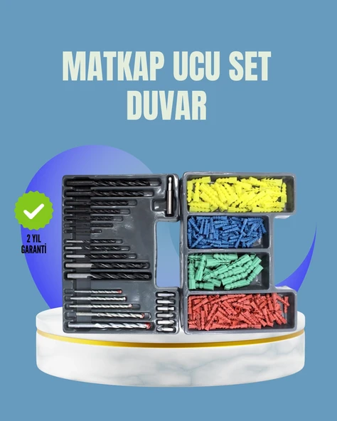 Matkap Ucu Seti Organizerli Çok Amaçlı Delme Uçları ürün görseli 1