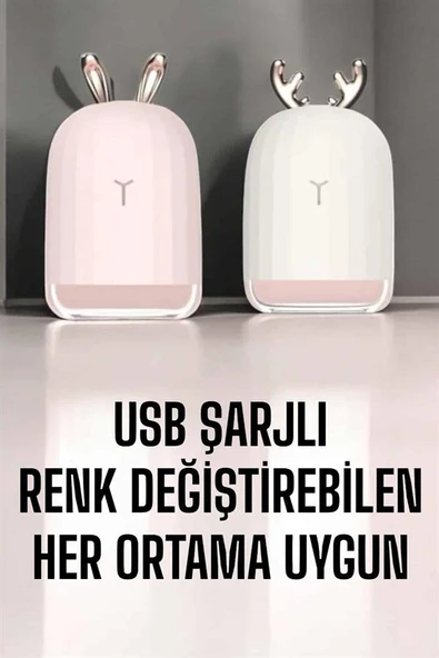 Hava Nemlendirici Aromaterapi Hava Temizleyici Renk Değiştirebilen ürün görseli 1