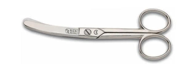 M-159 Eğri Manifatura Makası No: 5 İnç / 12,70 Cm - Nikel Kaplama ürün görseli 1