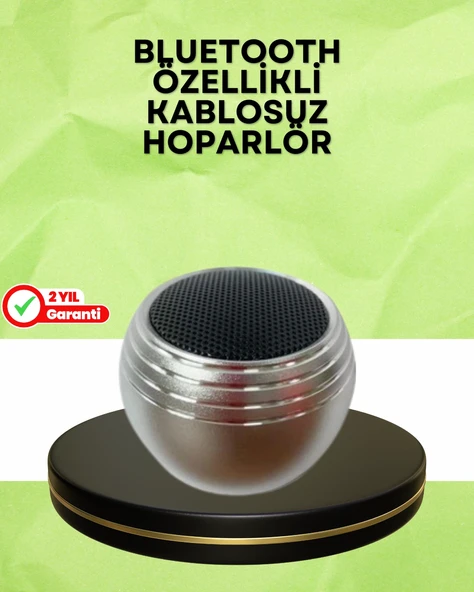 Taşınabilir Bluetooth Hoparlör Yüksek Ses Kaliteli Mini Tasarım ürün görseli 1