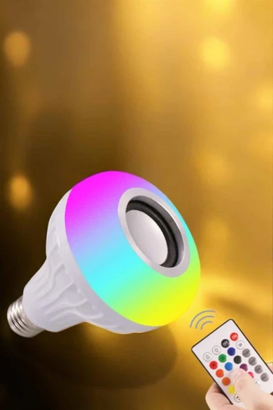 Lamba Led Hoparlör Dayanıklı Uzun Ömürlü Bluetooth Hoparlör ürün görseli 1