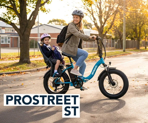 MONDİAL E-BİKE Prostreet ST (MAVİ) - Resim 2