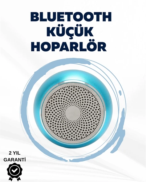 Alüminyum Gövdeli Mini Bluetooth Hoparlör – Dayanıklı Şık Tasarım ürün görseli 1