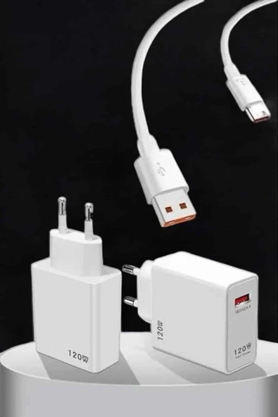 Type-C 120W Şarj Aleti Hızlı Şarj Turbo ürün görseli 1