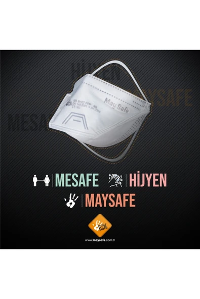 MaySafe Ventilli Toz Maskesi (25 ADET) ürün görseli 1